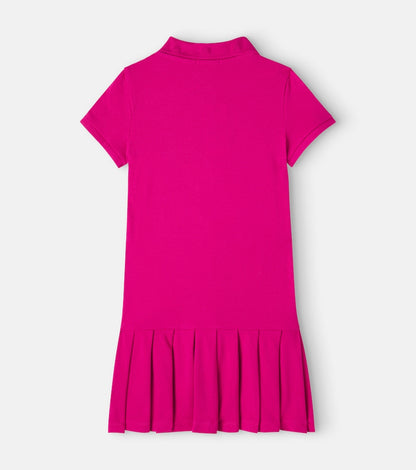 Cotton polo dress