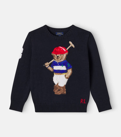 Polo Bear cotton sweater