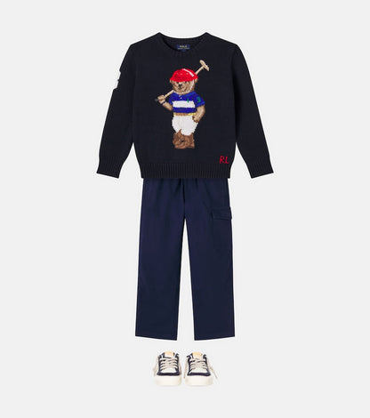 Polo Bear cotton sweater