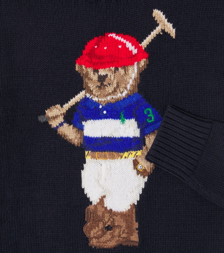 Polo Bear cotton sweater