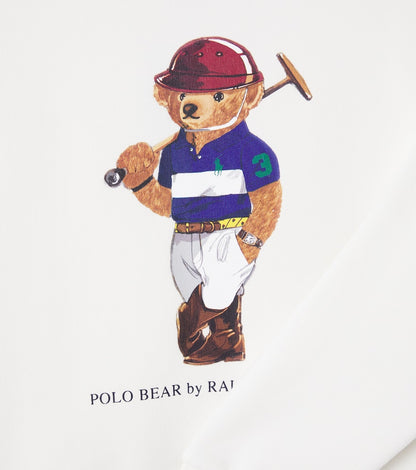 Polo Bear cotton jersey sweatshirt