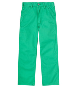 Embroidered straight jeans