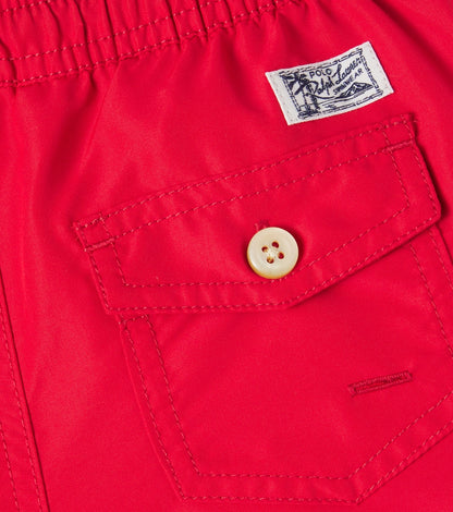 Embroidered swim trunks