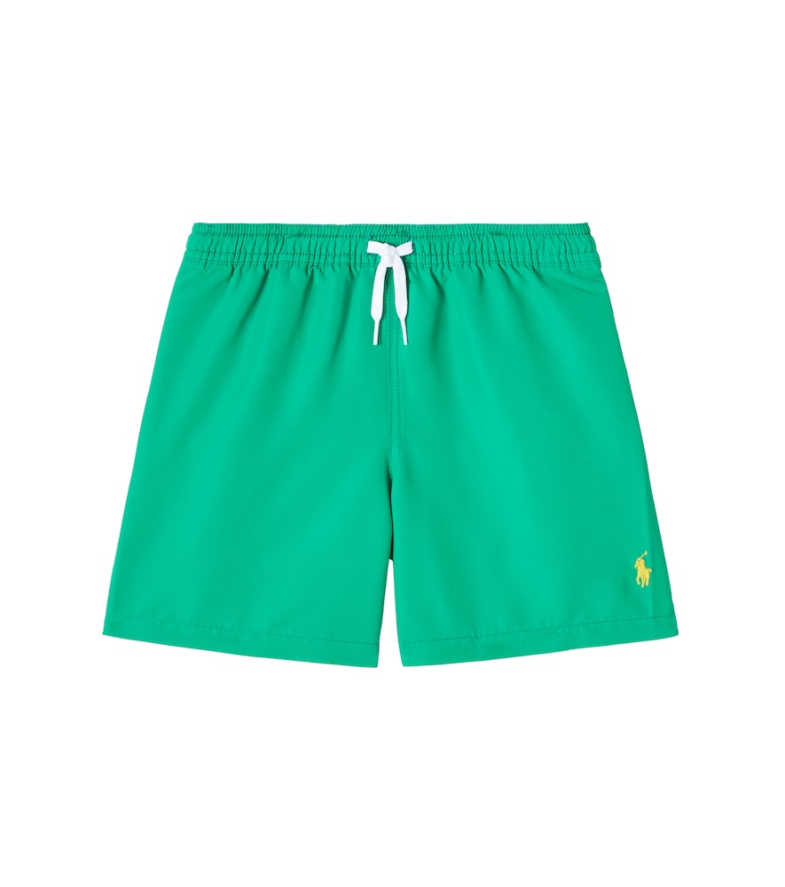 Logo swim trunks