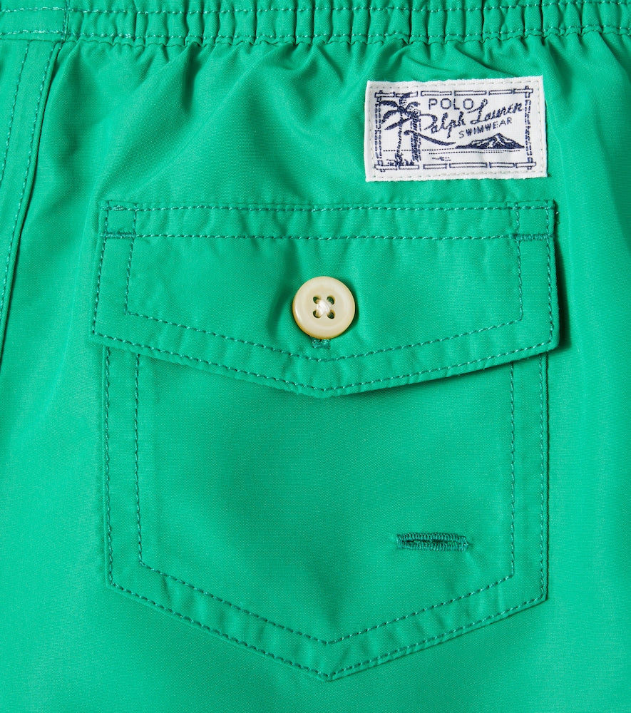 Logo swim trunks
