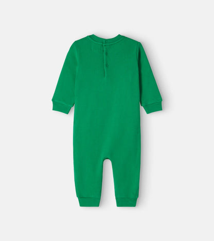 Baby Polo Bear printed cotton-blend onesie