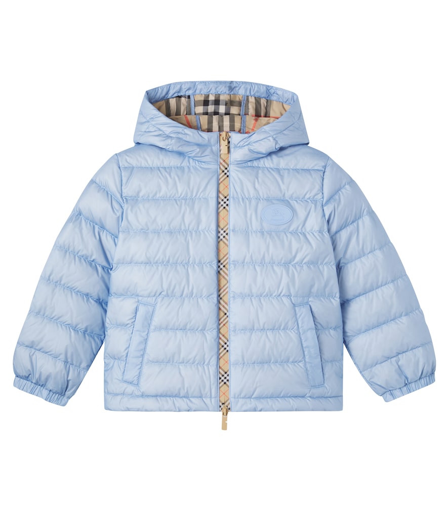 Burberry Check down jacket