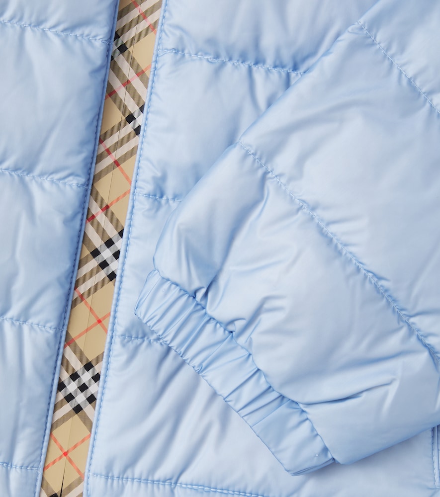 Burberry Check down jacket
