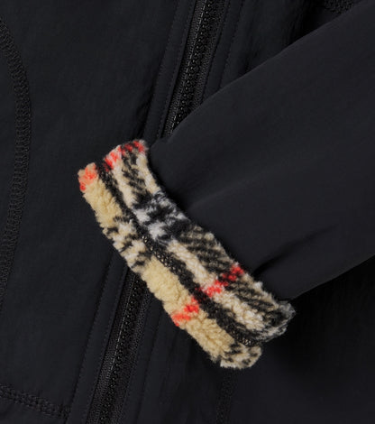 Burberry Check reversible teddy jacket