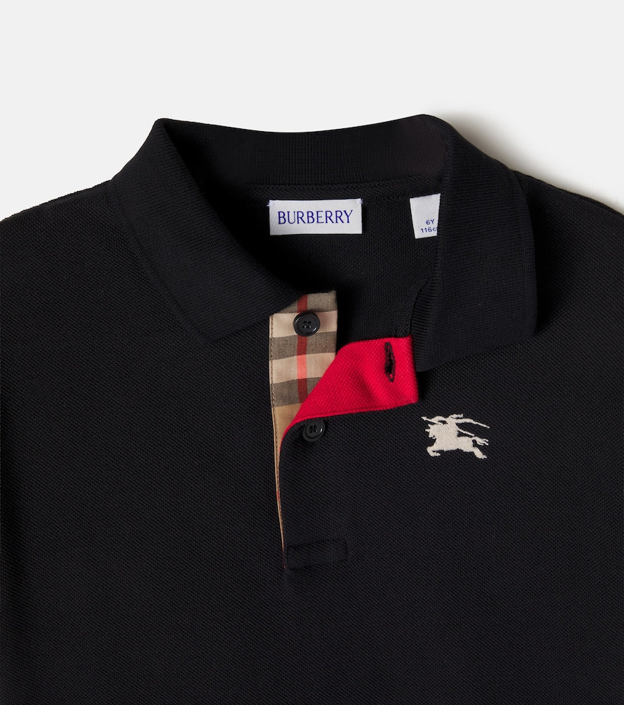 EKD cotton piqué polo shirt