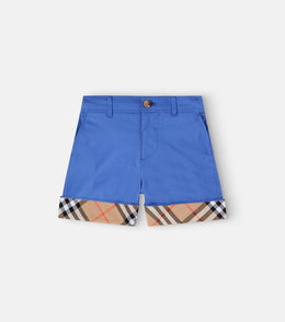 Burberry Check cotton shorts