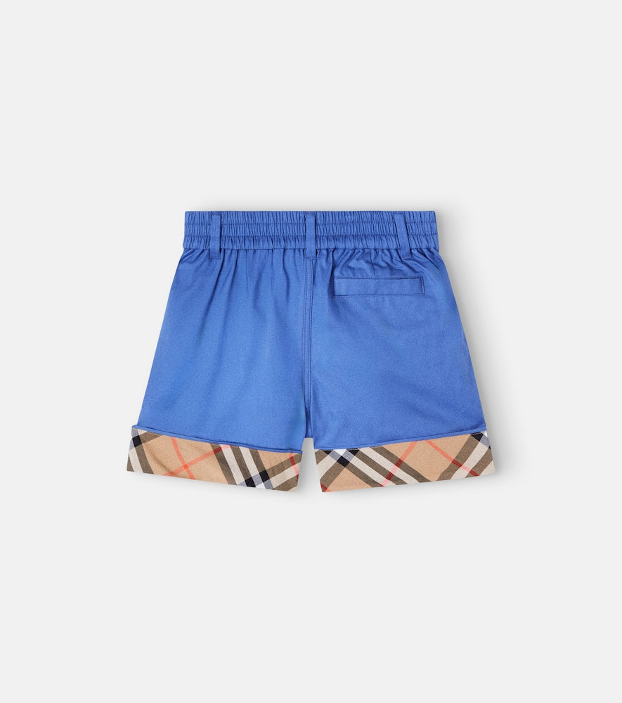 Burberry Check cotton shorts