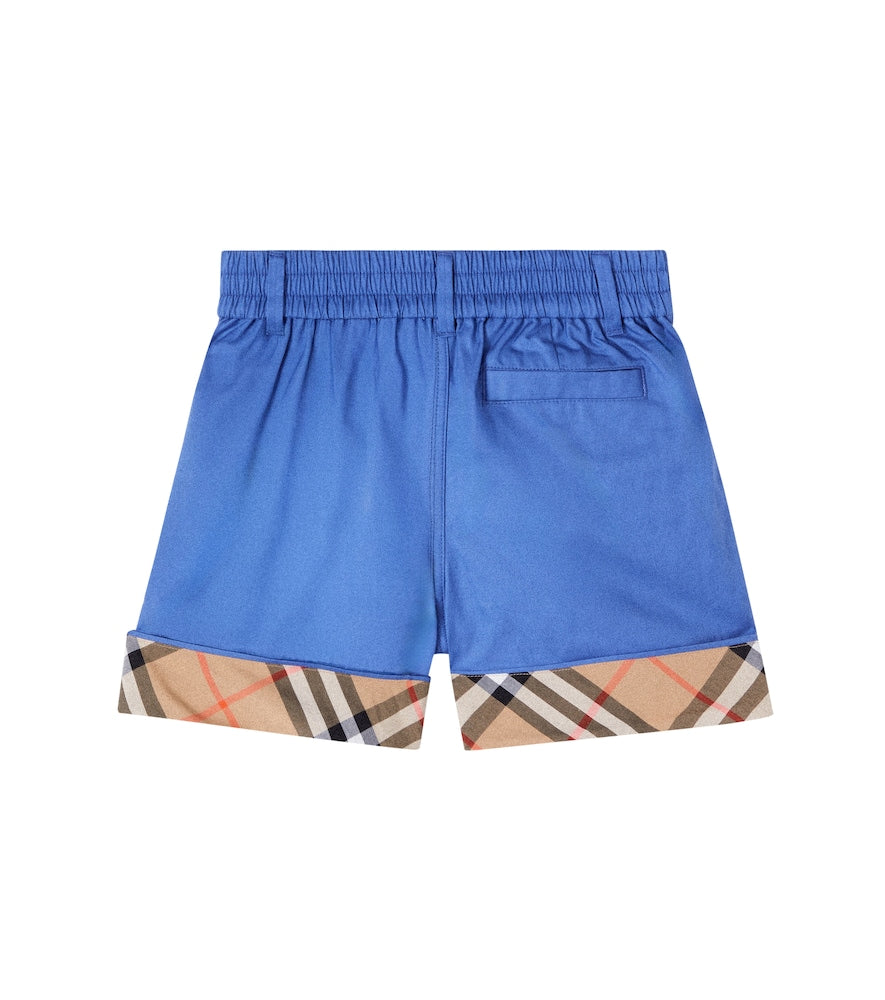 Burberry Check cotton shorts