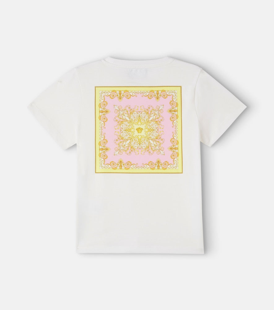 Barocco cotton jersey T-shirt