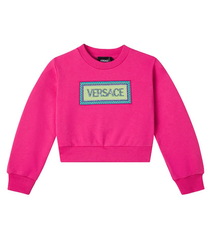 Logo cotton jersey sweatshirt