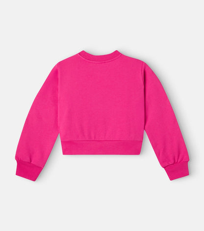 Logo cotton jersey sweatshirt