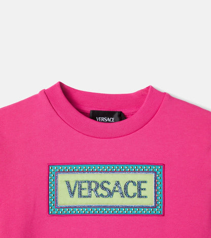 Logo cotton jersey sweatshirt