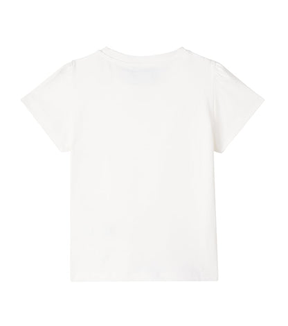 Embellished cotton jersey t-shirt
