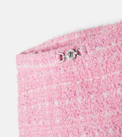 Medusa tweed skirt