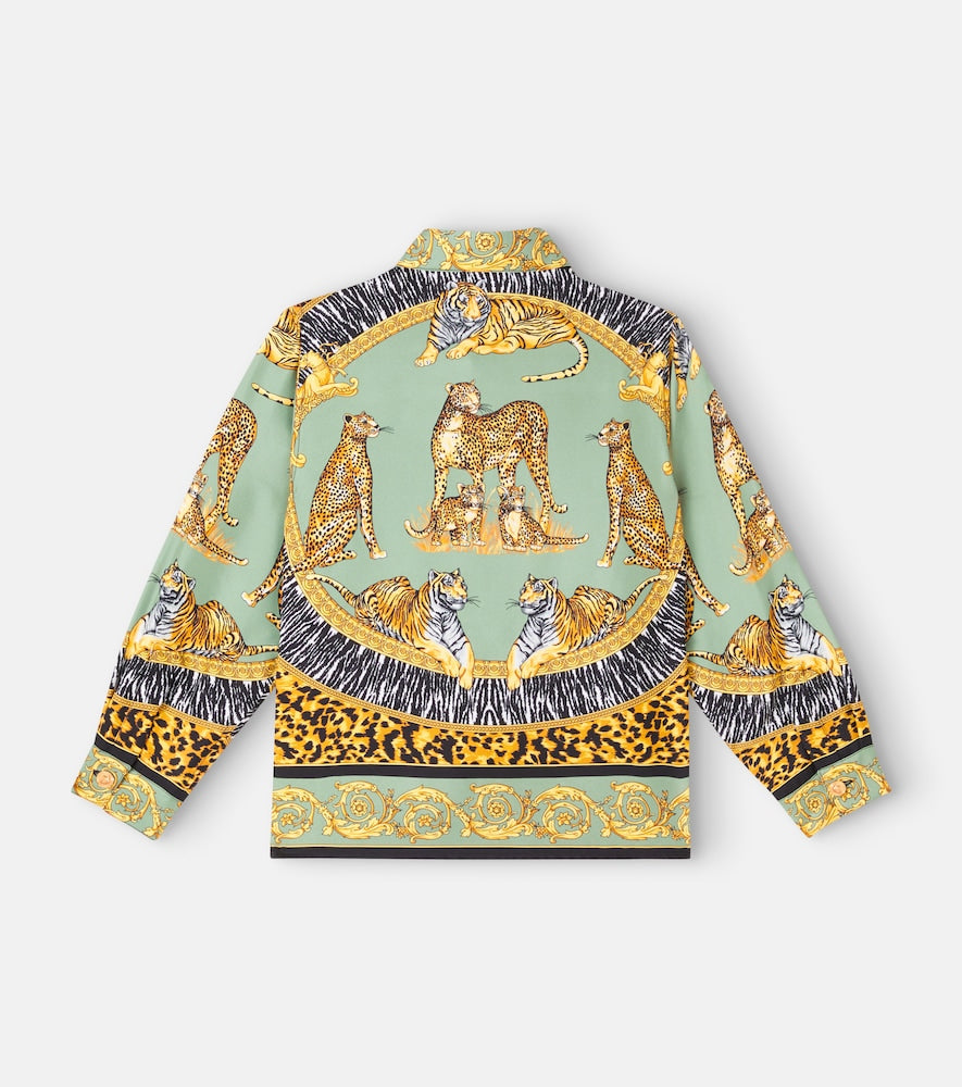 Wild Cats silk shirt