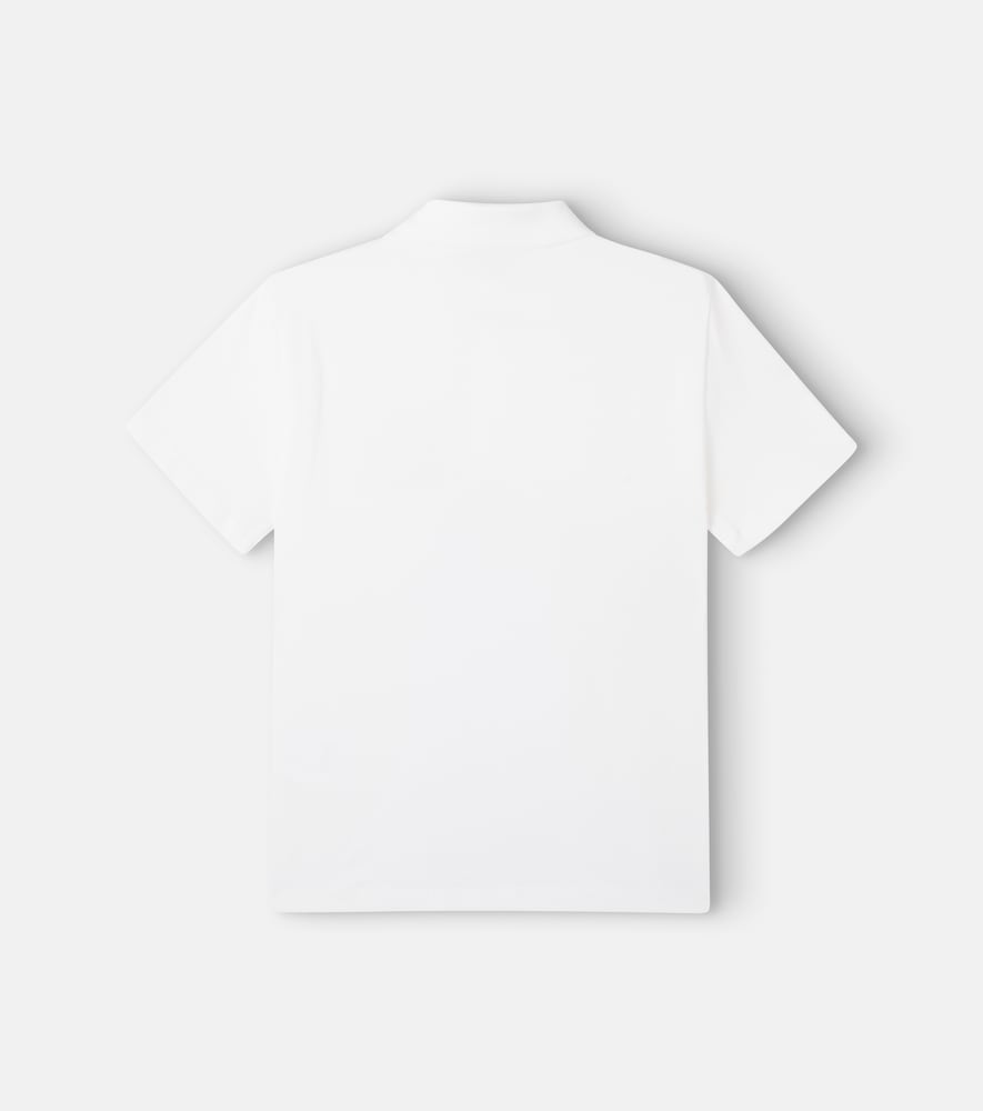 Medusa cotton piqué polo shirt