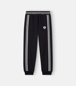 La Medusa cotton jersey sweatpants