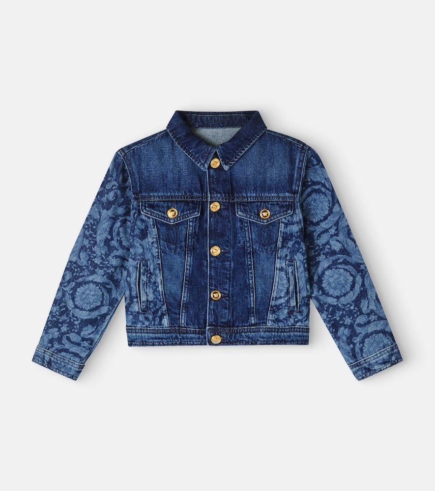 Barocco denim jacket