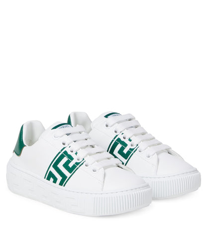 Greca embroidered sneakers