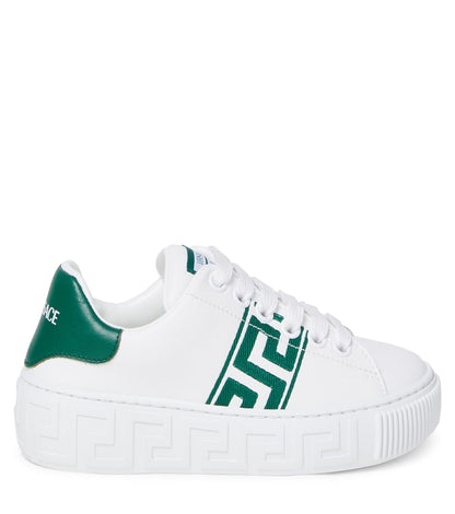 Greca embroidered sneakers