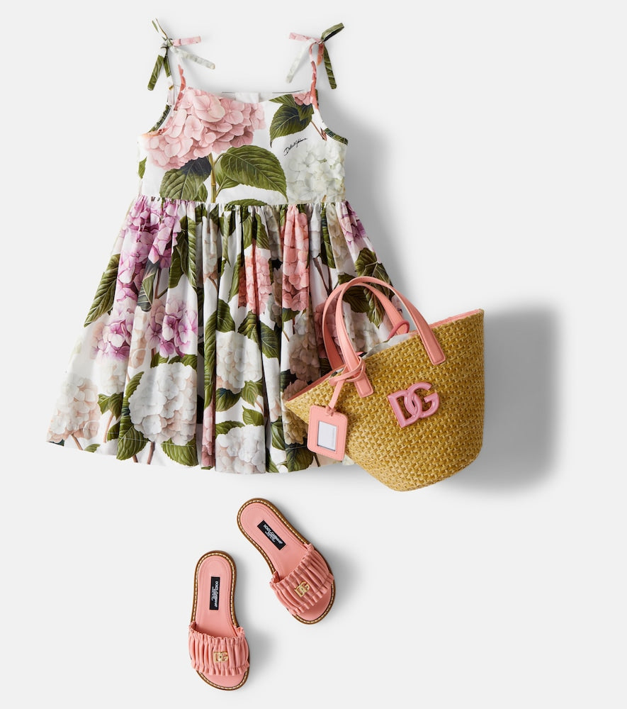 Floral cotton dress