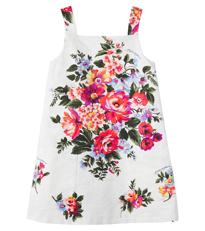 Floral cotton dress
