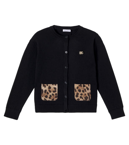 Virgin wool cardigan