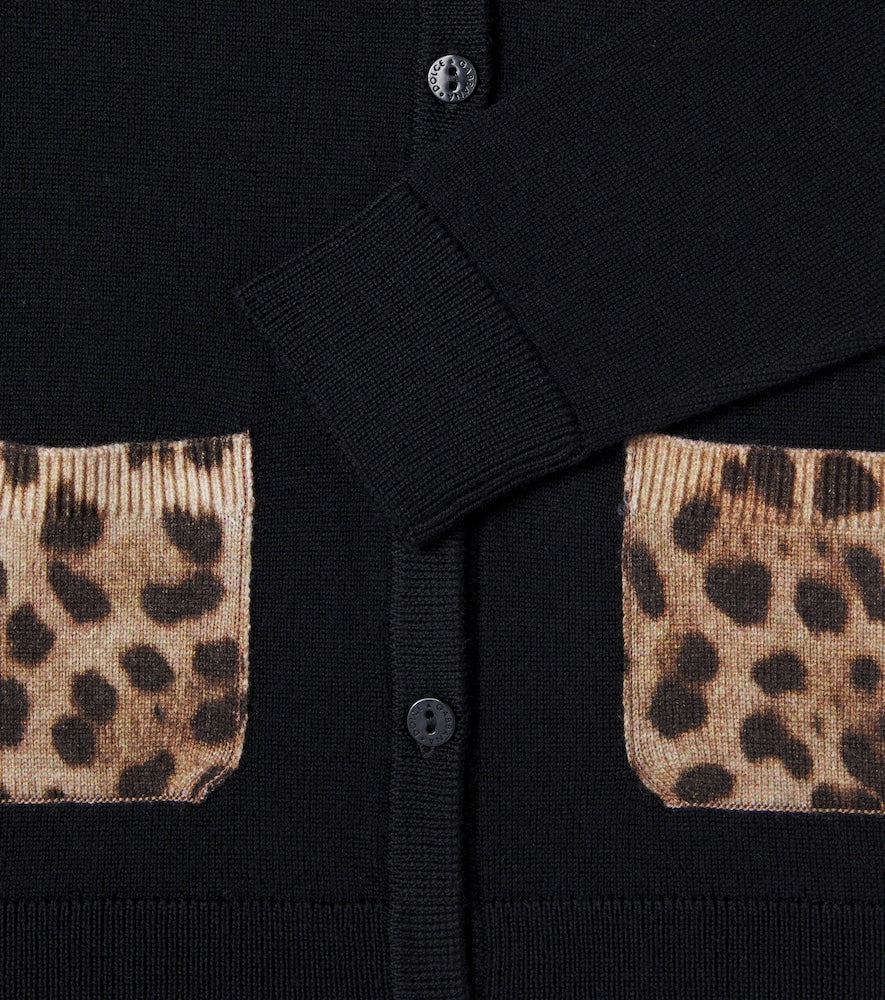 Virgin wool cardigan
