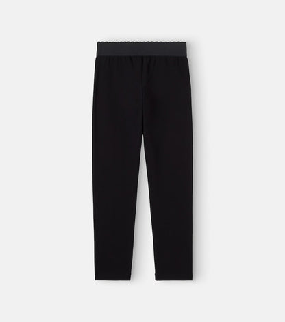 Cotton-blend leggings