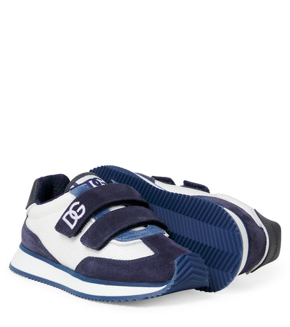 DG suede-trimmed sneakers