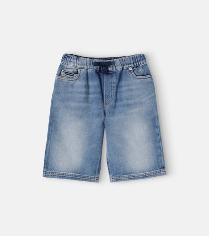 Denim bermuda shorts