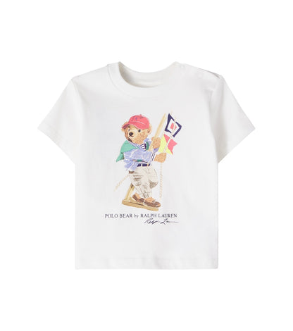 Baby Polo Bear cotton jersey T-shirt