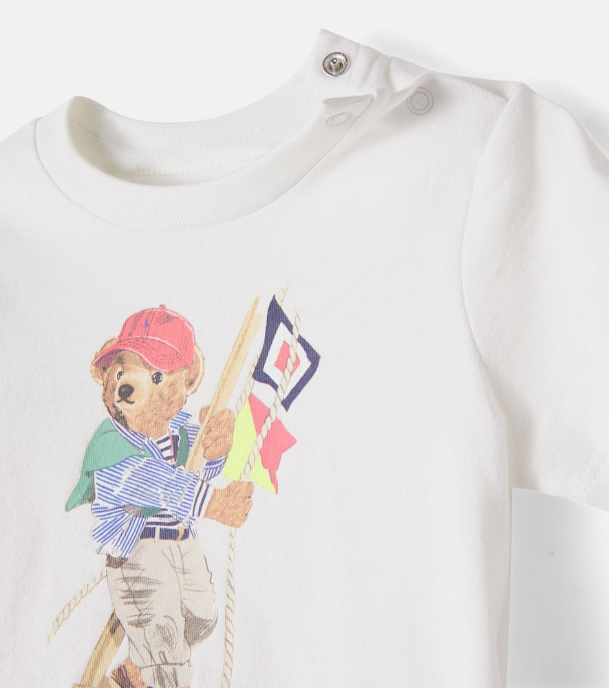 Baby Polo Bear cotton jersey T-shirt