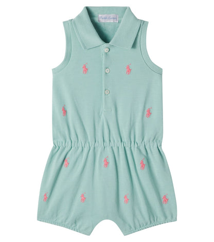 Baby cotton piqué onesie