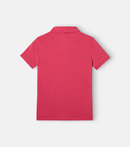 Cotton piqué polo shirt