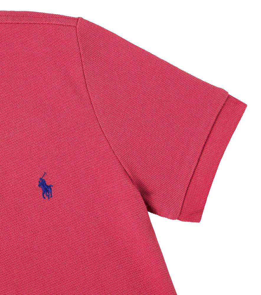 Cotton piqué polo shirt