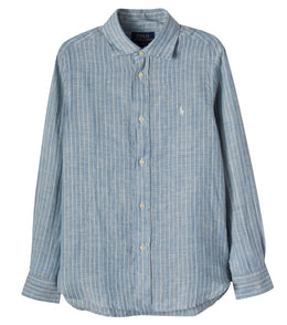 Striped linen shirt