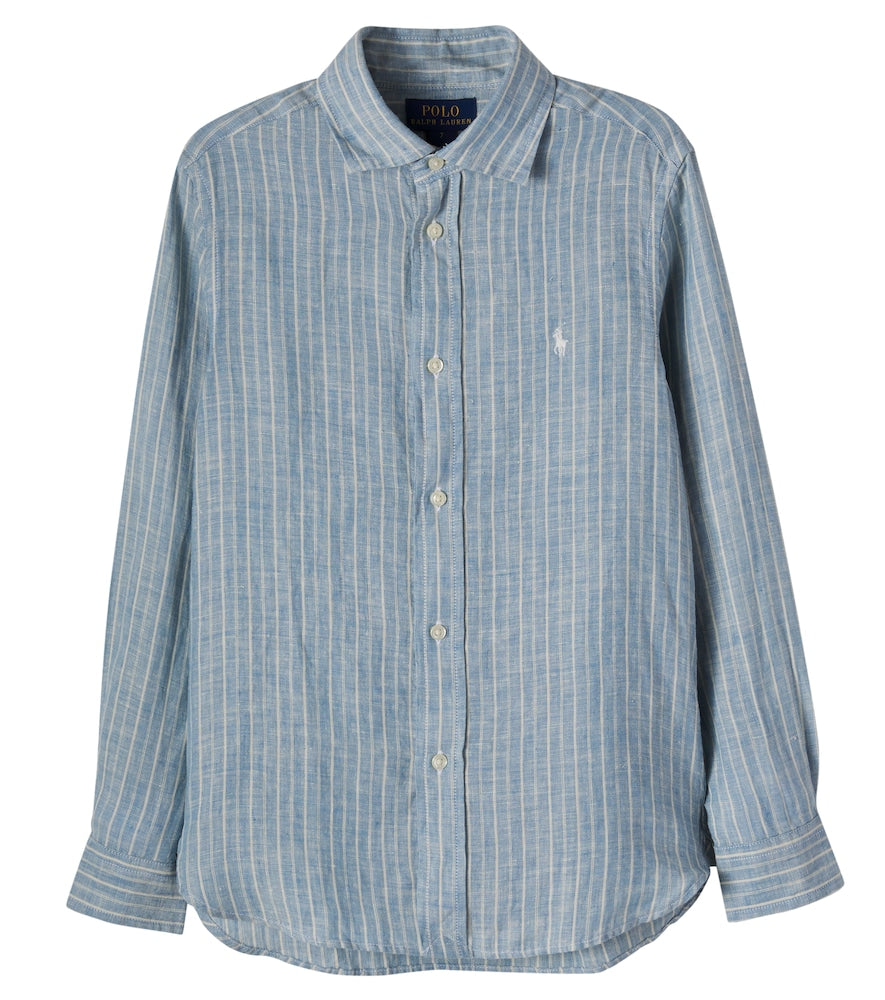 Striped linen shirt