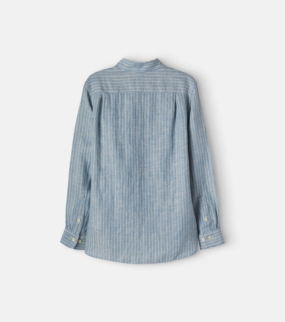 Striped linen shirt