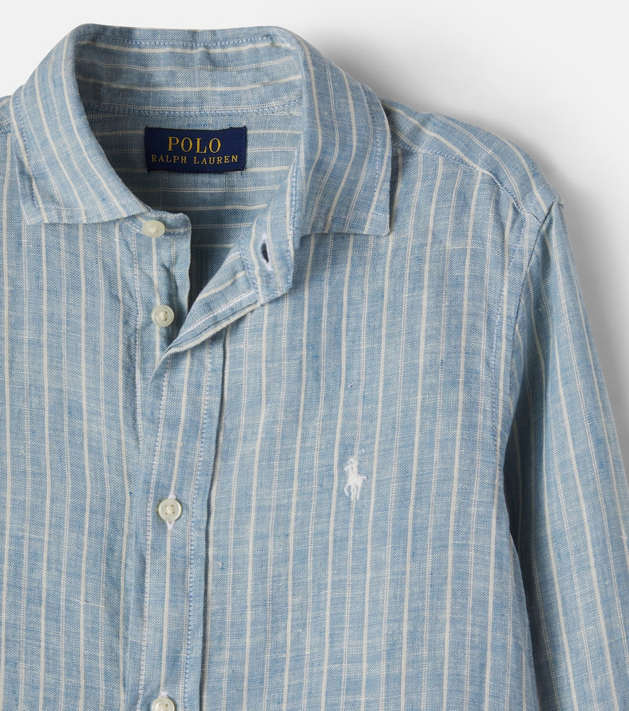 Striped linen shirt