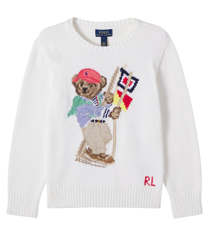Polo Bear cotton sweater
