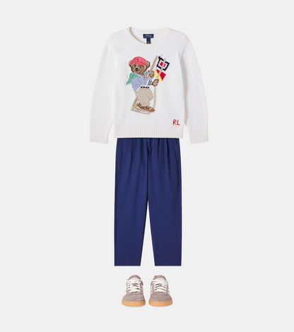 Polo Bear cotton sweater