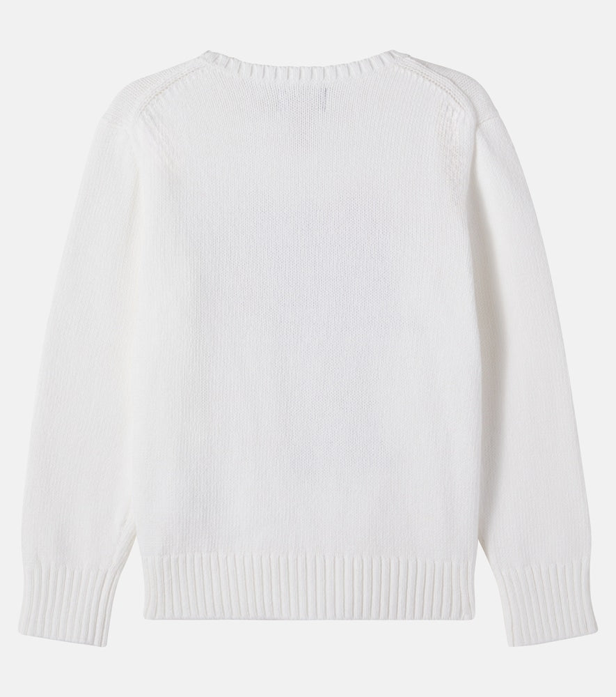 Polo Bear cotton sweater