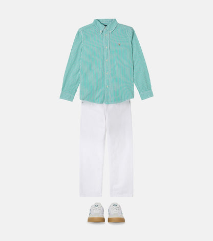 Striped cotton shirt