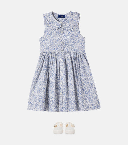 Printed cotton dress